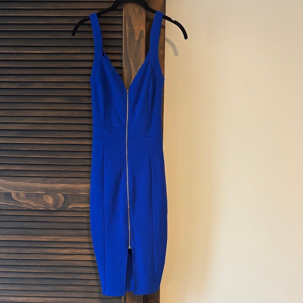 Amazon Vibrant Blue Midi Dress